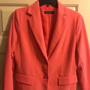 Cute Coral Blazer - Never Worn!